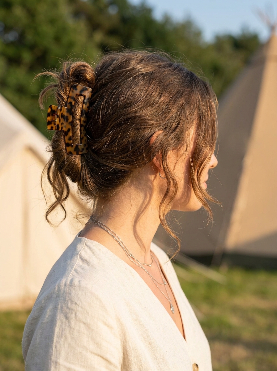 Claw Clip Festival Twist als Festival Frisuren Inspiration 2026